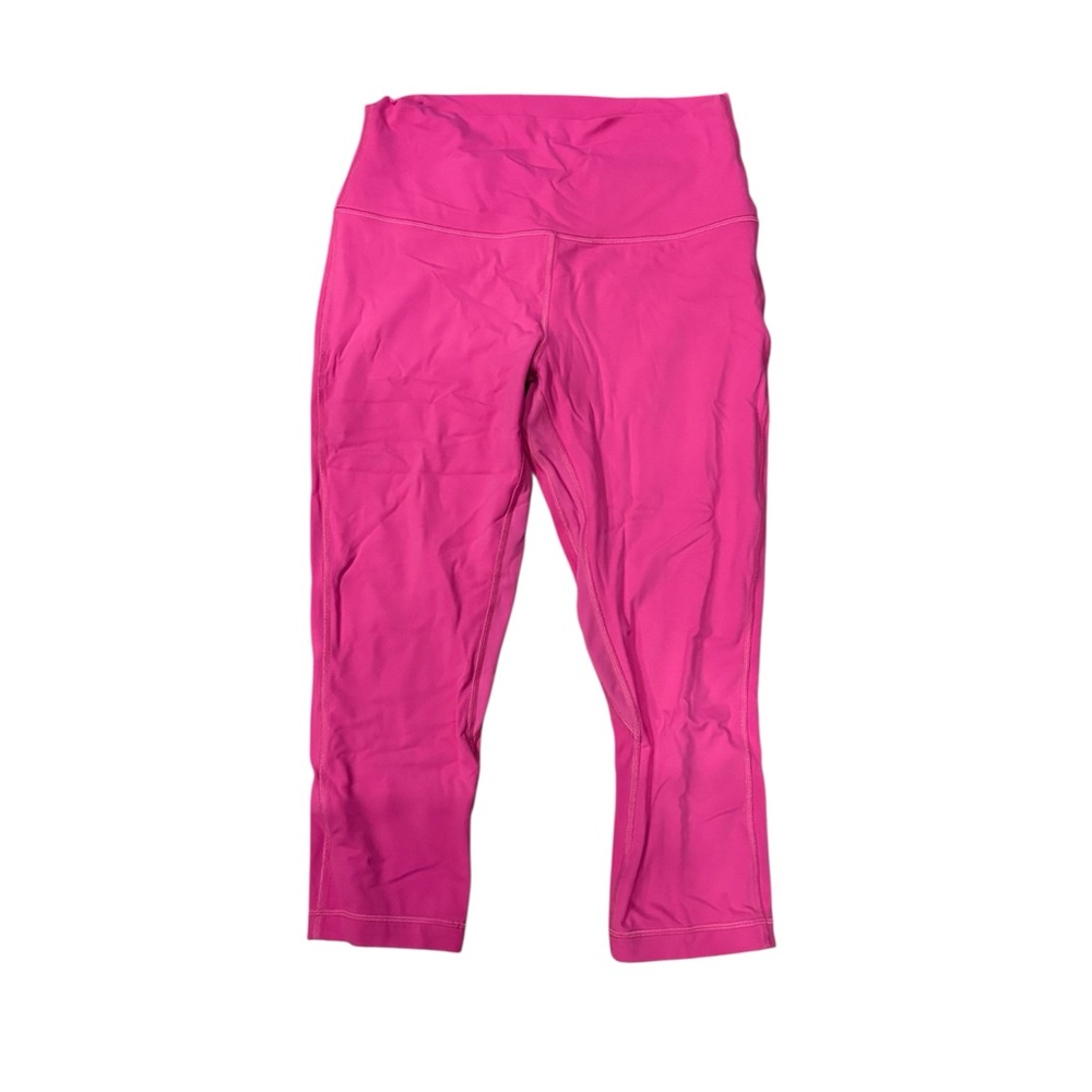 lululemon athletica Bright Pink women’s ' High-Waist Capri Leggings